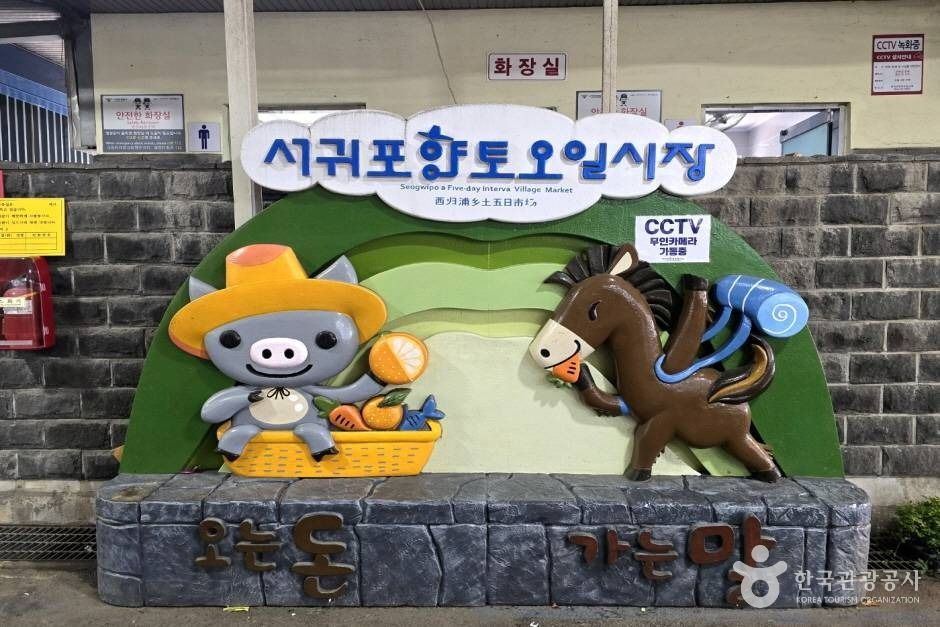 제주 쇼핑 명소 서귀포향토오일시장