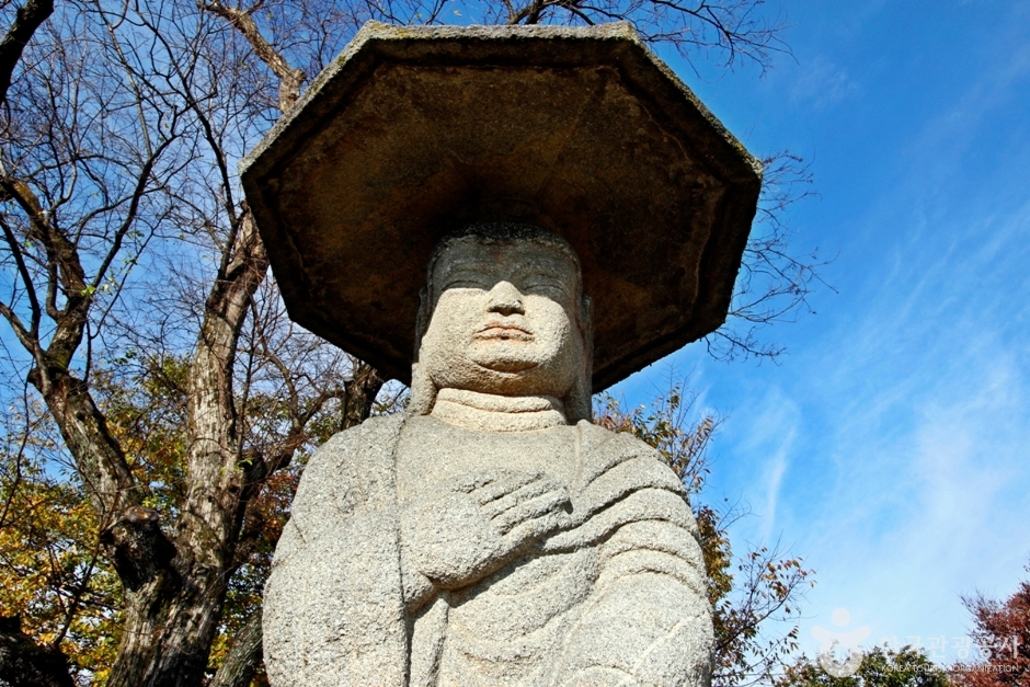 충주 원평리 석조여래입상