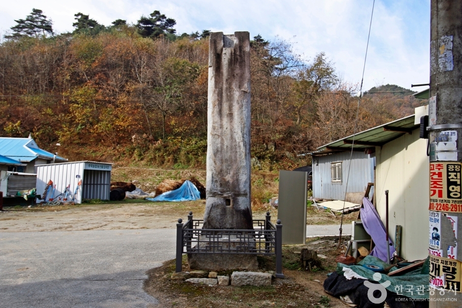 충주 숭선사지 당간지주