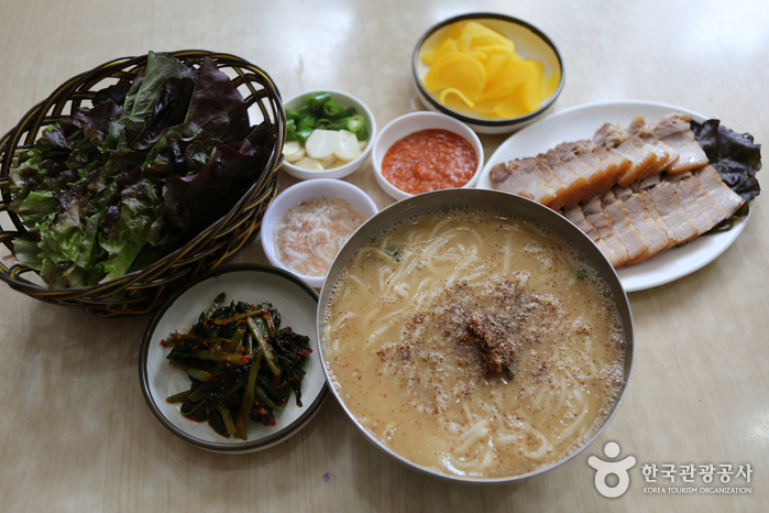 신도칼국수 본점