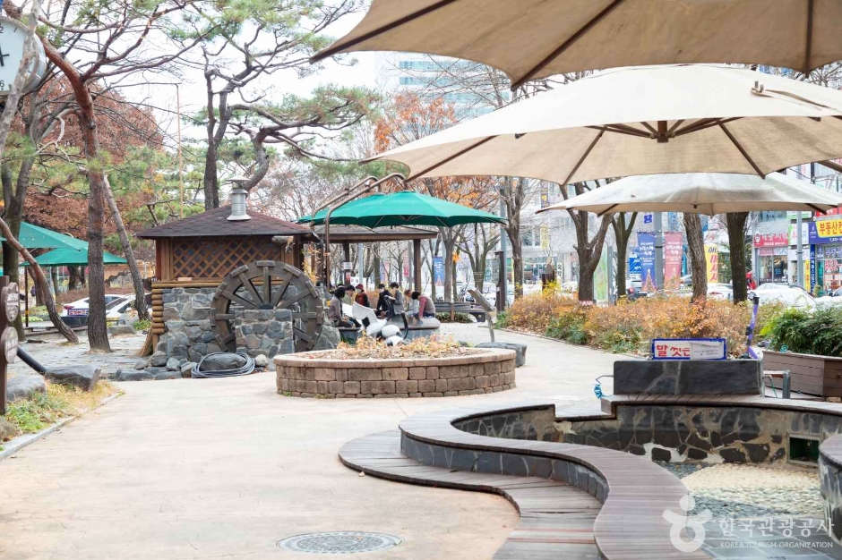 유성 족욕체험장
