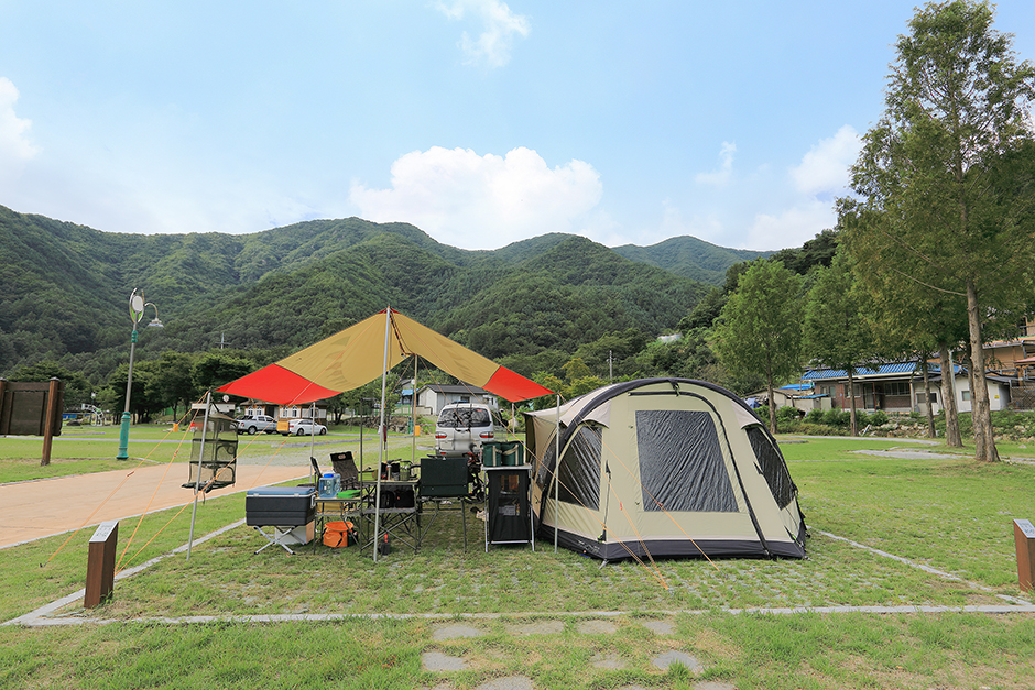 금수강산문화공원 야영장