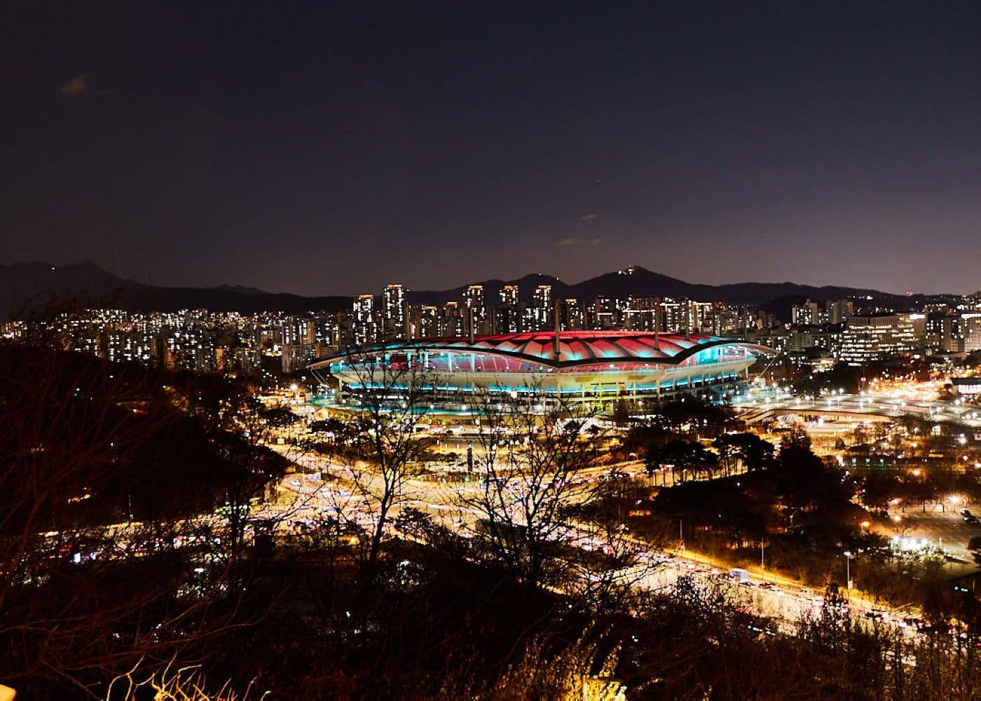 하늘공원 야경