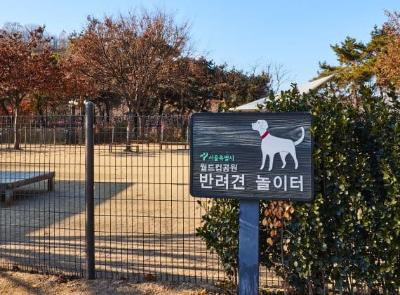 월드컵공원 반려견놀이터