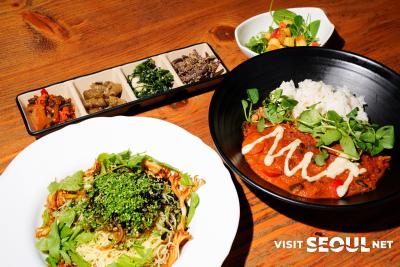 비건식당 공간녹음